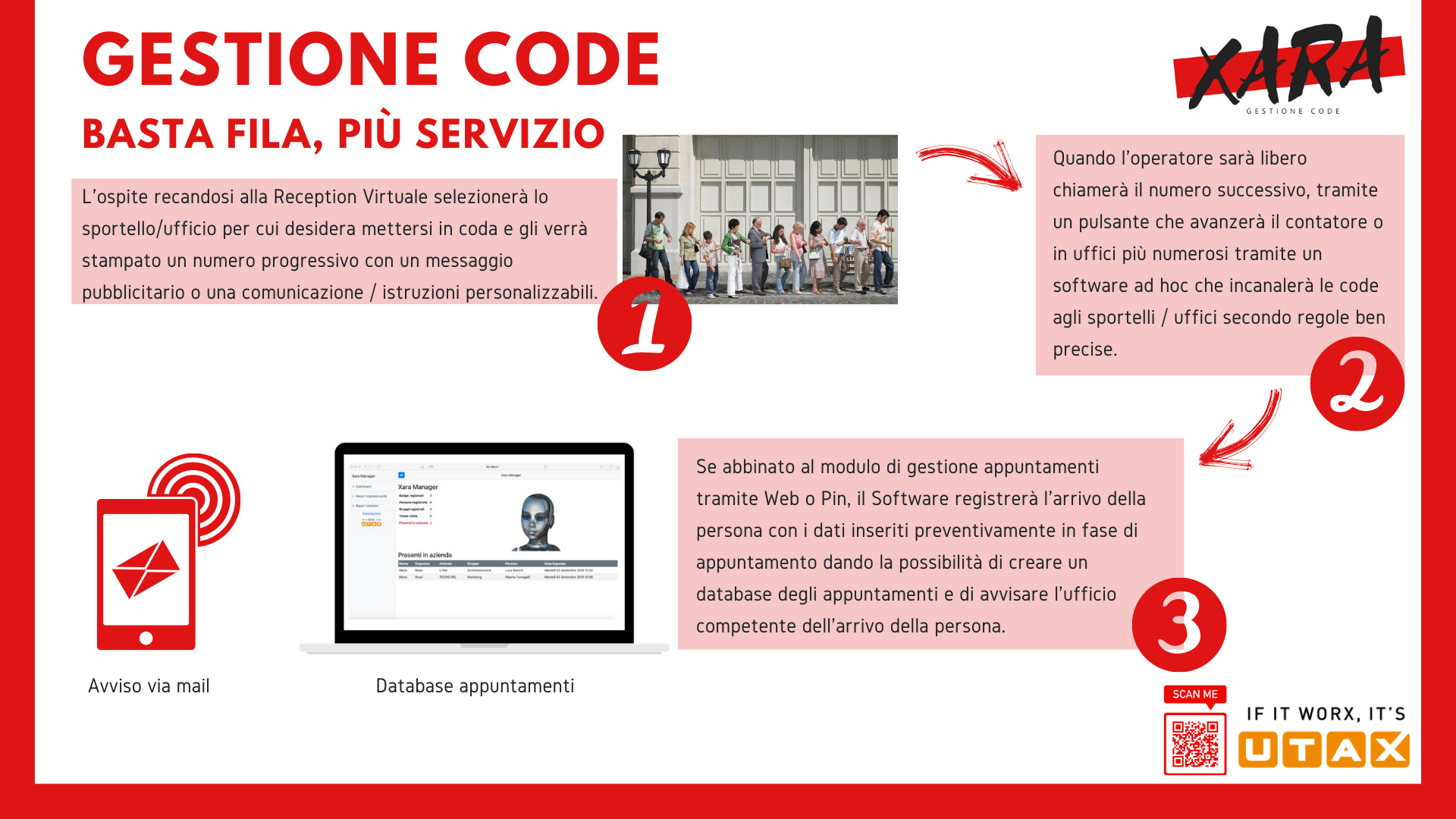 Reception virtuale Xara