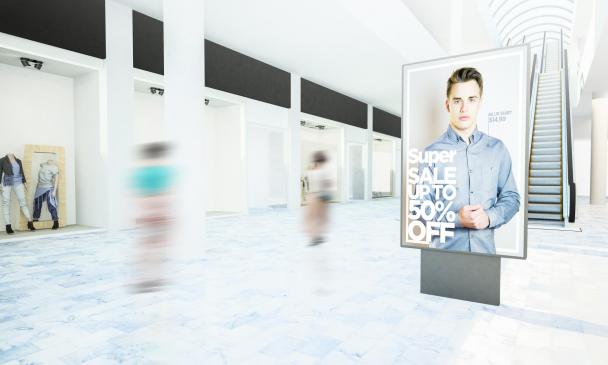 digital signage negozio