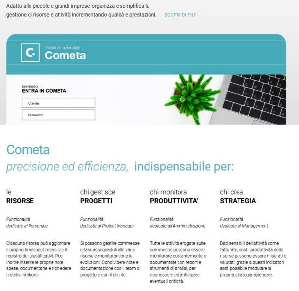 COMETA: IL GESTIONALE PER IL CONTROLLO DELLE PMI